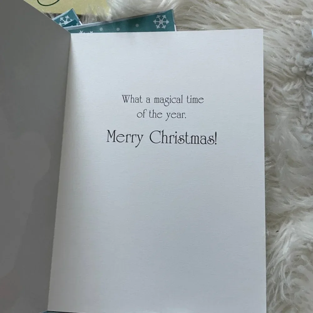 Holiday Card set 16 cards w/ matching envelopes, 14 to/from, 12 envelope seals